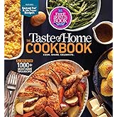 Taste of Home Fifth Edition Cookbook with Bonus Kitchen Hacks: 1000+ Recipes, Baking Techniques, Instant Pot & Air Fryer Chapter - 5-Ring Binder (Taste of Home Classics)