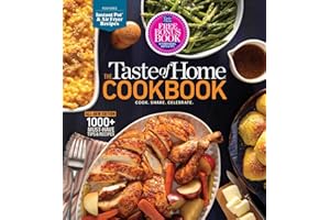 Taste of Home Fifth Edition Cookbook with Bonus Kitchen Hacks: 1000+ Recipes, Baking Techniques, Instant Pot & Air Fryer Chapter - 5-Ring Binder (Taste of Home Classics)
