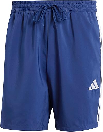 Adidas Herren Essential Three Stripes Chelsea Short, Dark Blue/White, XL