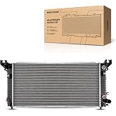 Torchbeam Replacement Engine Radiator for 2016-2018 Silverado 1500 5.3L, 2016-2018 Sierra 1500 5.3L, 2016-2017 Tahoe, 2016-2017 Suburban, Transmission Oil Cooler Included CU13723