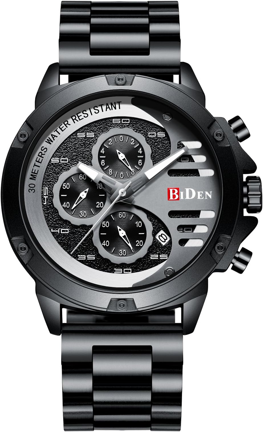 Watches,Men Watches Stainless Steel Wrist Watch for Men Quartz Dress Casual Analog Watch Gift Men