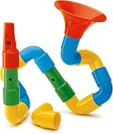 Quercetti Saxoflute Q4170 Wind Brass Toy Musical Instrument for Kids Multicolor view 3