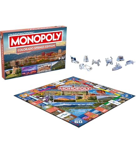Amazon.com: Monopoly Board Game Newport Edition: 2-6 Players