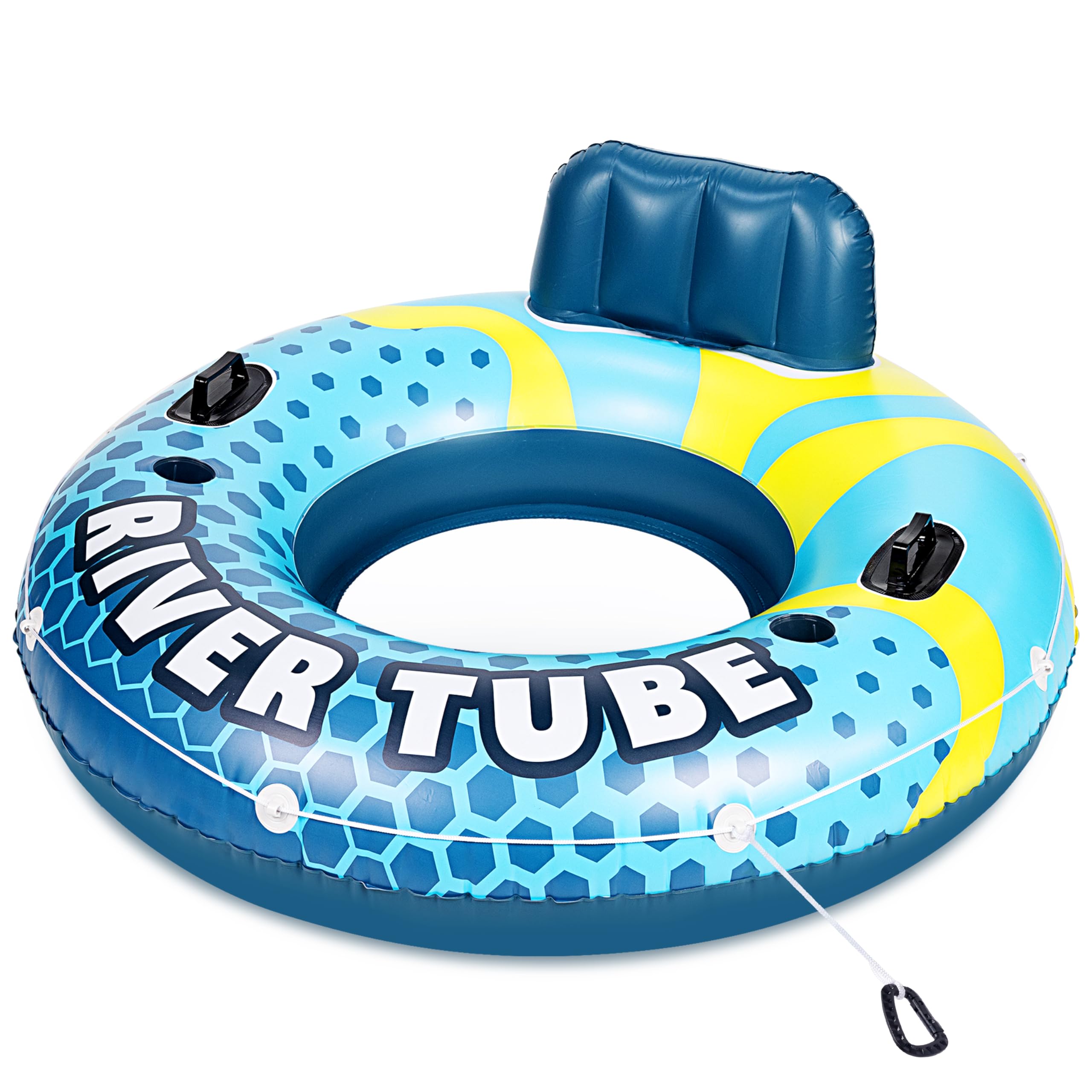SLOOSH Inflatable River Tubes Float - Heavy Duty Pool Tube Floats for Adults Floating