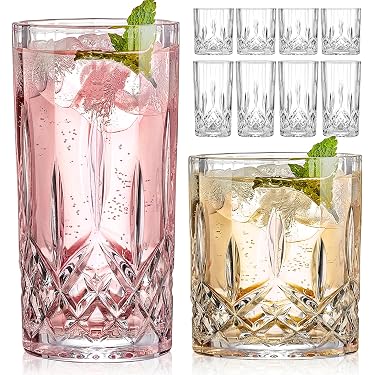 1930s grape and pear pattern drinking glasses Bartlett Collins Etched Grapevine Vintage Juice Glasses – Happy Hour  Vintage Goods main image 0