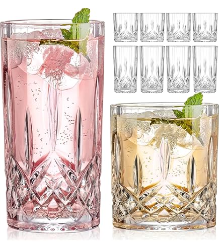 Bohemia Glass 12個セット Amazon.com | Victoria Bella Crystalex Bohemia 40149-050 1.75