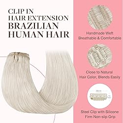 GOO GOO Clip in Hair Extensions Real Human