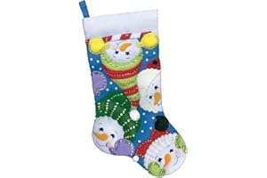 DESIGNWORKS INK DESIGN WORKS Peek A Boo Felt Stocking Kit