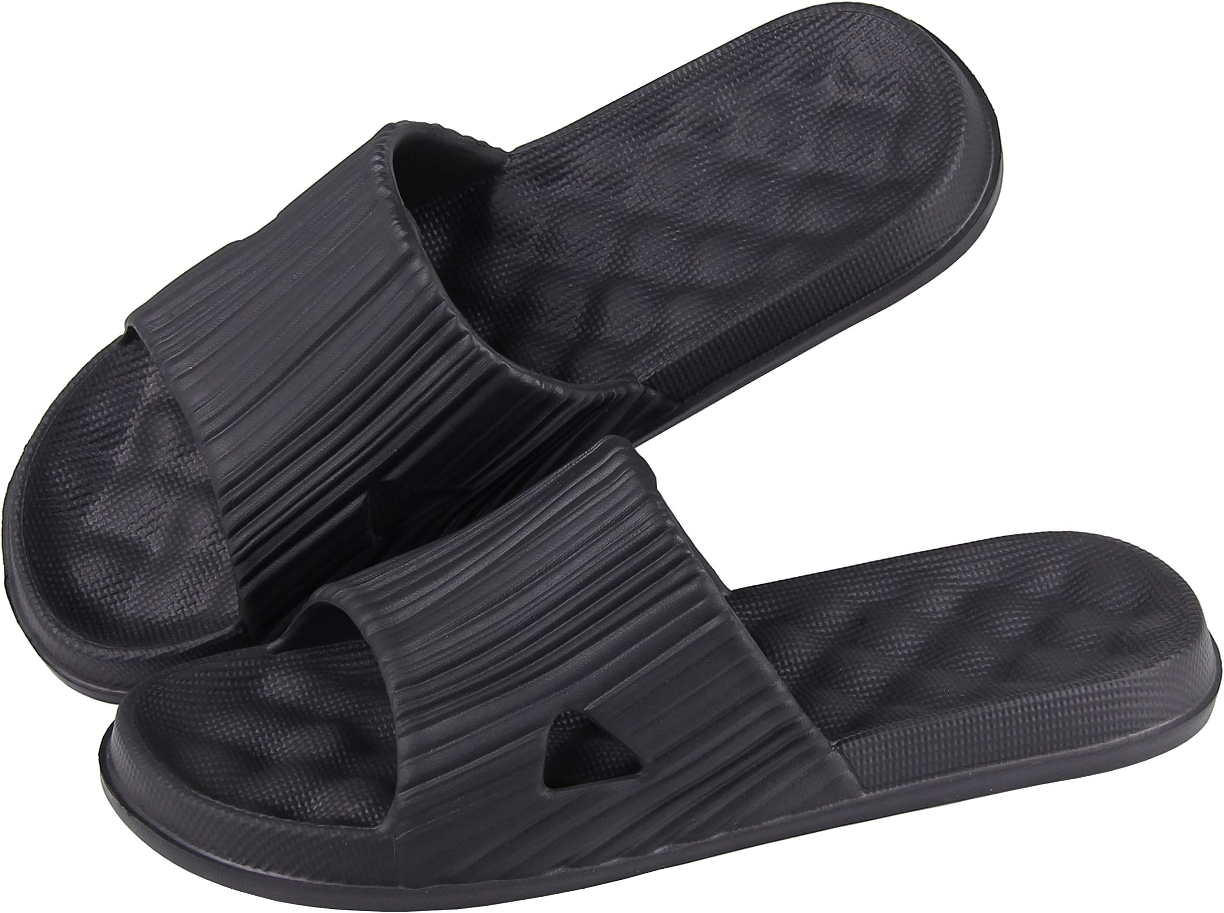 GuanZoShower Slipper, Bathroom Non-Slip Slippers, House and Pool Sandals, In-Door Slipper with Massaging Effect