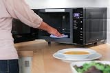 Russell Hobbs RHFM2363B 23L 800W Black Digital Microwave with Flatbed view 3