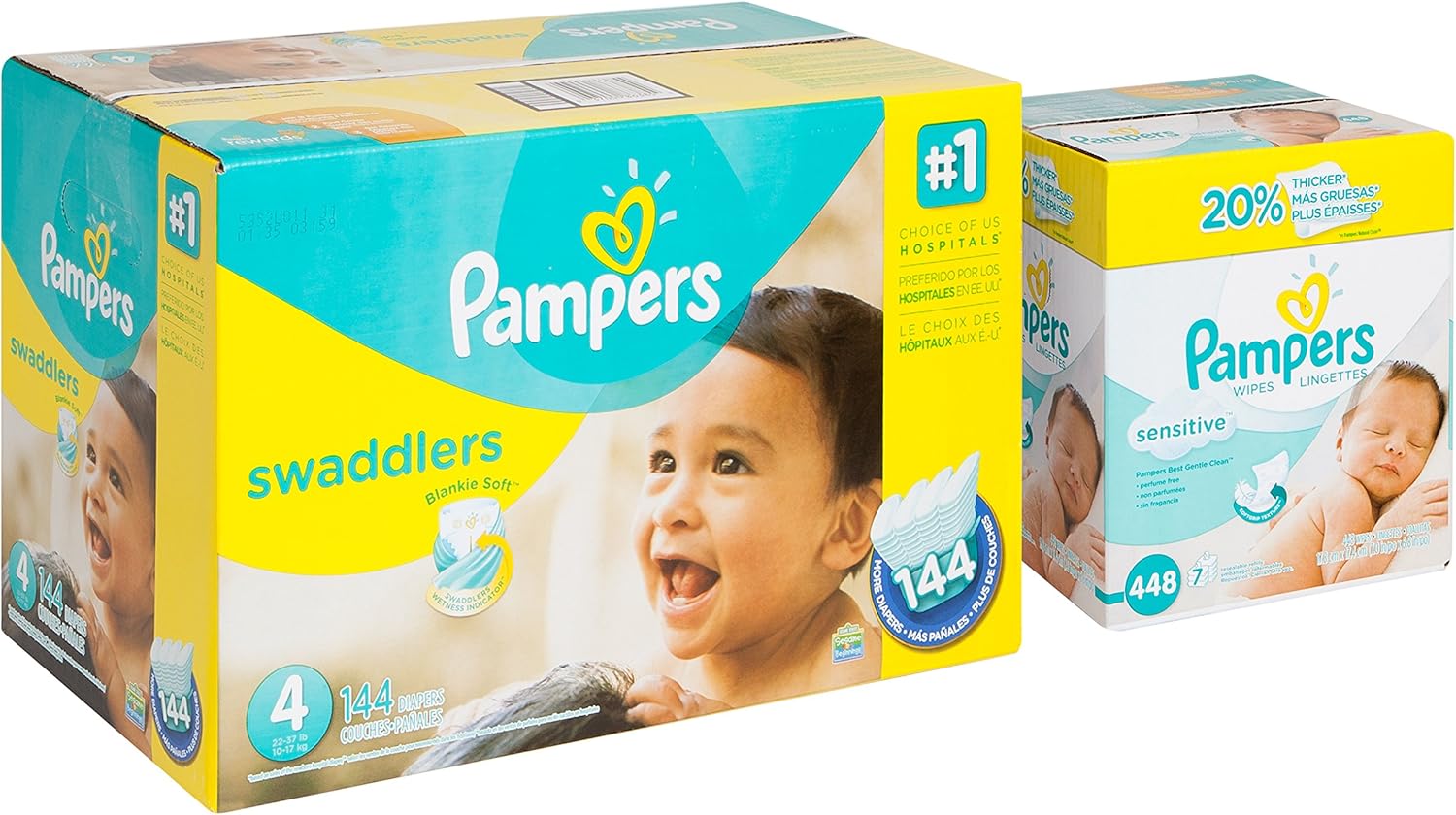 pampers sensitive size 4