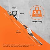VonHaus Cordless Pole Hedge Trimmer 20V Long Reach 193-244cm view 8