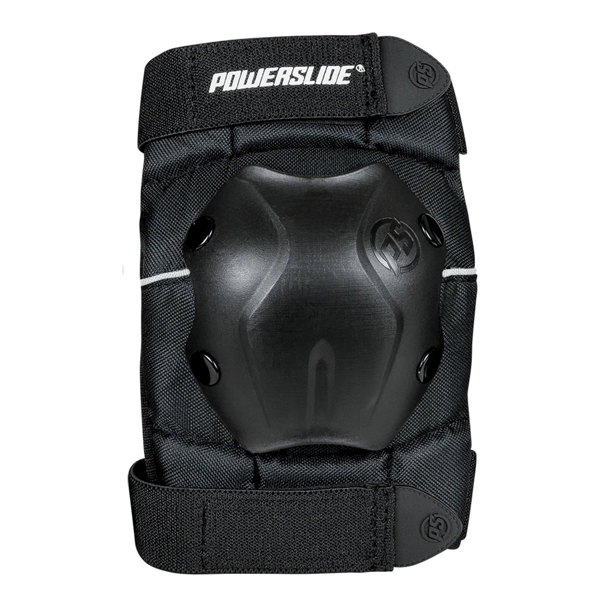 Powerslide Standard Elbow Pad Protector, Unisex, 903237/5, Black, L