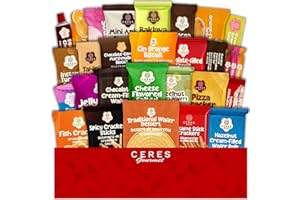 Exotic International Snack Box, 31-Piece Assortment of Snacks from Around the World | Mystery Foreign Candy & Treats for Kids