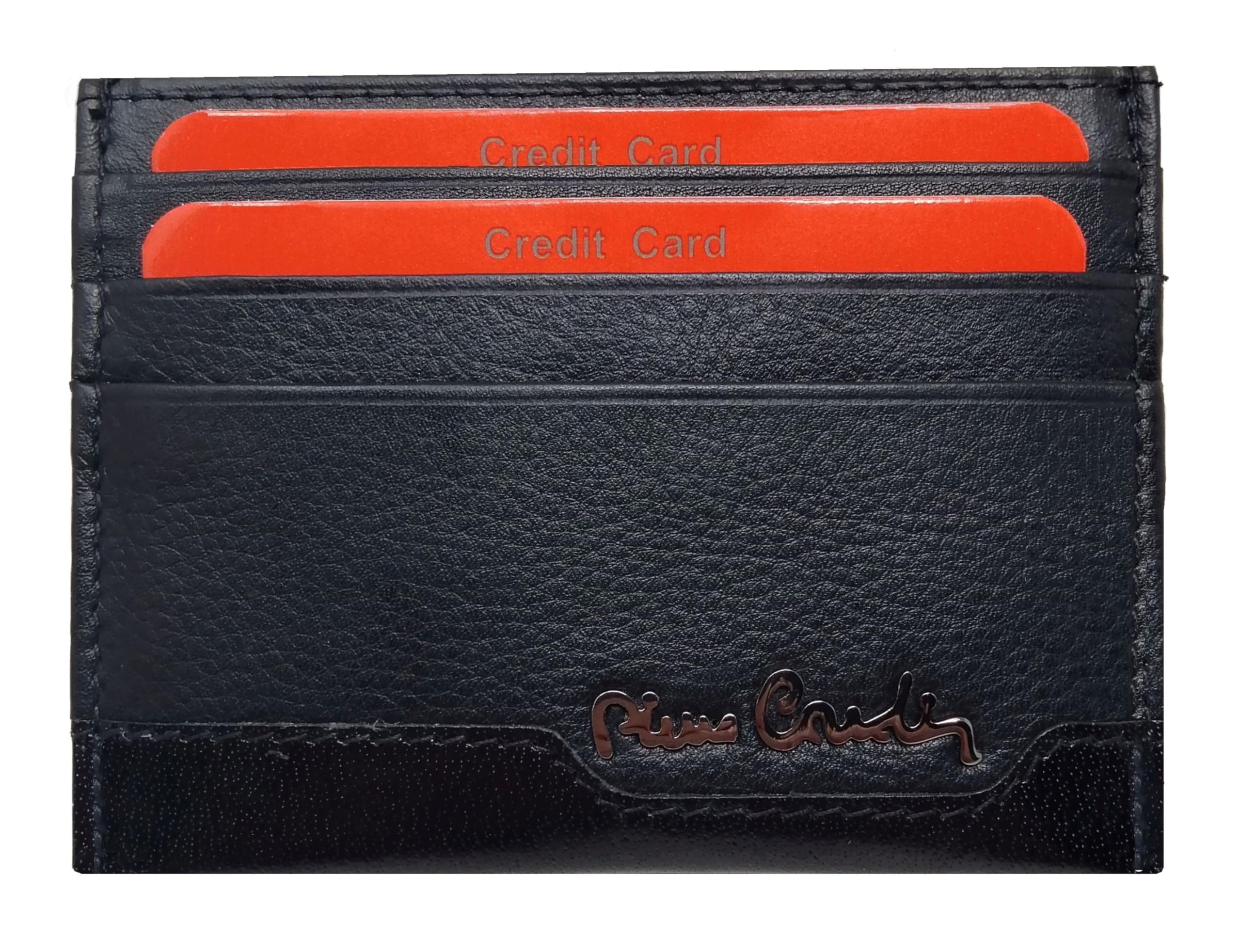 Pierre Cardin Men's Wallet,Thin,Slim,Man,Small Thin RFID,Genuine Leather,Gift,Wallet with Coin Purse,Thin,Banknote Holder,boy Wallet