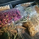Lesunbak Witch Supplies Herbs Kit with Crystal Spoon - 30 Dried Herbs view 7