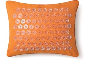 ShaktiMat Premium Acupressure Pillow, Original Intensity in Amber, Massage Muscles, Aid Sleep & Unlock Inner Tension | Similar to Acupuncture, No Needles Required