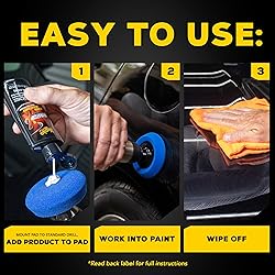 Meguiar's Quik Scratch Eraser Kit, Car Scratch