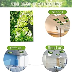 SCWISOAS Fluorescent Light Covers for Ceiling