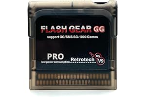 RETROTECH Flash Game Gear 500 In 1 Game Cartridge V2 For Sega Game Gear GG Console