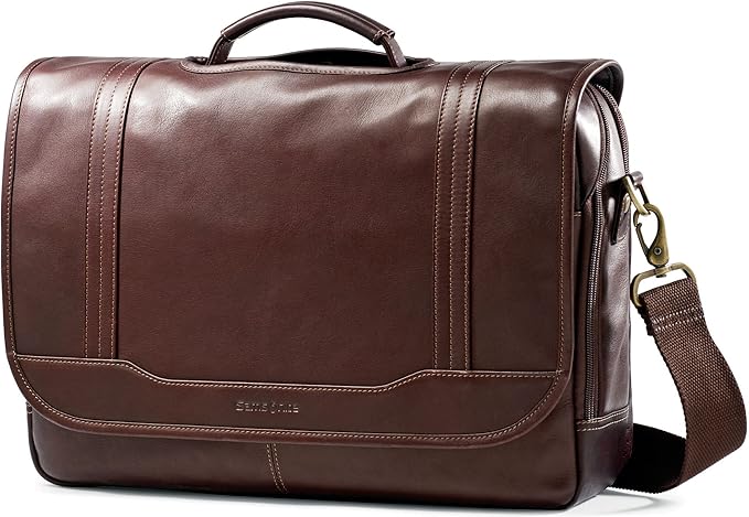samsonite durham colombian leather briefcases