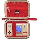 Mchoi Hard Case Compatible with Nintendo Game & Watch for Super Mario Bros, Case Only, Red