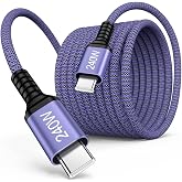 240W USB C to USB C Cable 10FT, Super Fast Charger Type C Cable for Samsung | Galaxy S26 Ultra S26+ S26 S25 FE S25 Edge S24 S23 S22 S21 S20 Ultra A17 A16 A15 A37 A36 A57 A56 5G Z Flip 8/7/6 Z Fold 8/7/6