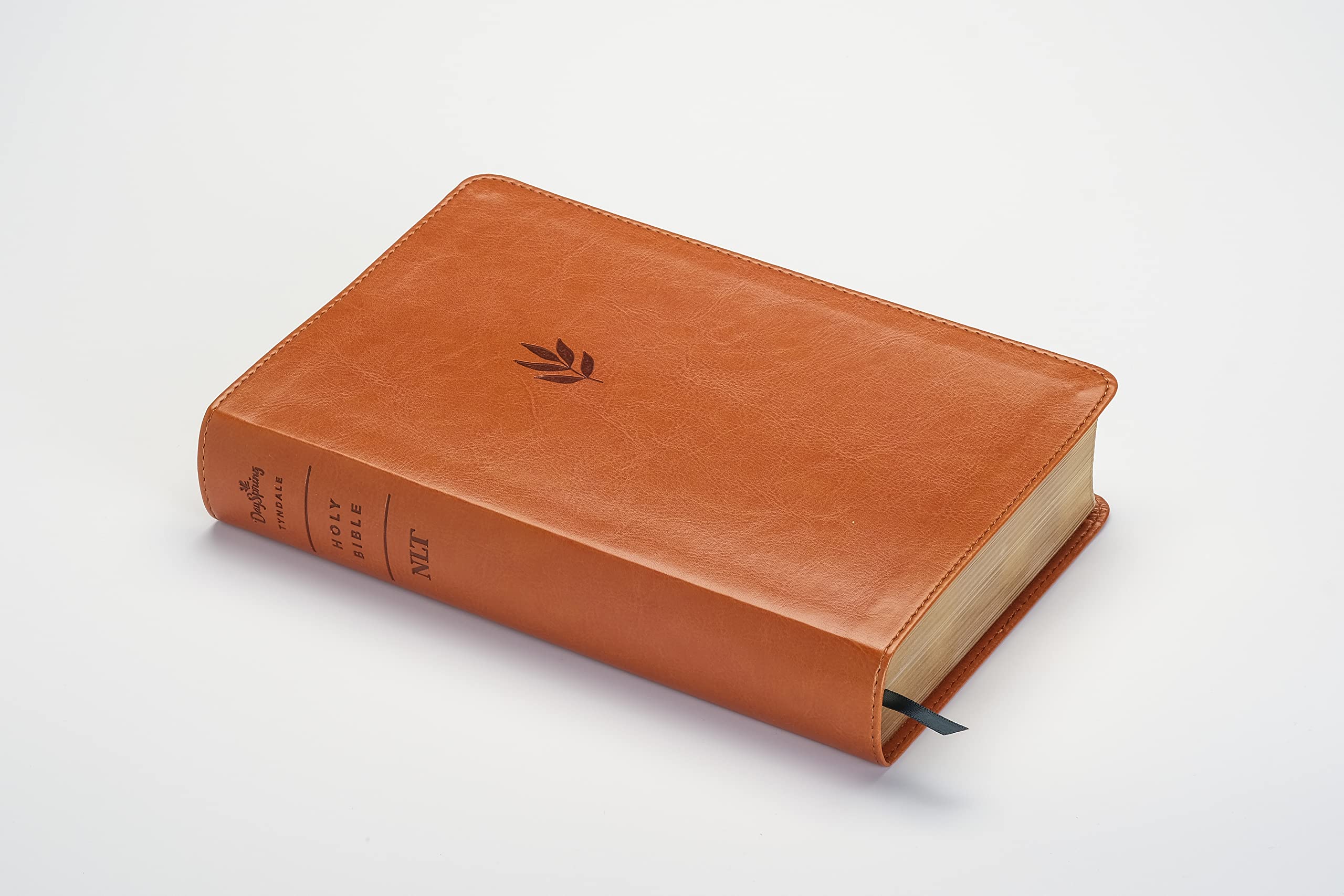 NLT Personal Size Giant Print Bible, Filament-Enabled Edition (LeatherLike, Classic Tan, Red Letter): DaySpring Signature Collection
