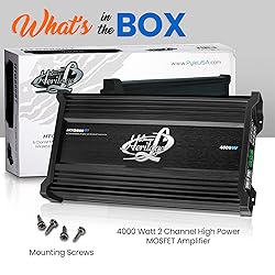 6-Channel Mosfet Amplifier - Wireless Bluetooth