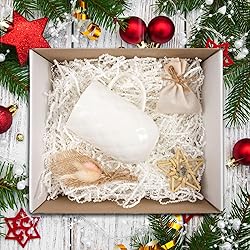 Tisspoms 2LB Ivory Crinkle Cut Paper Shred
