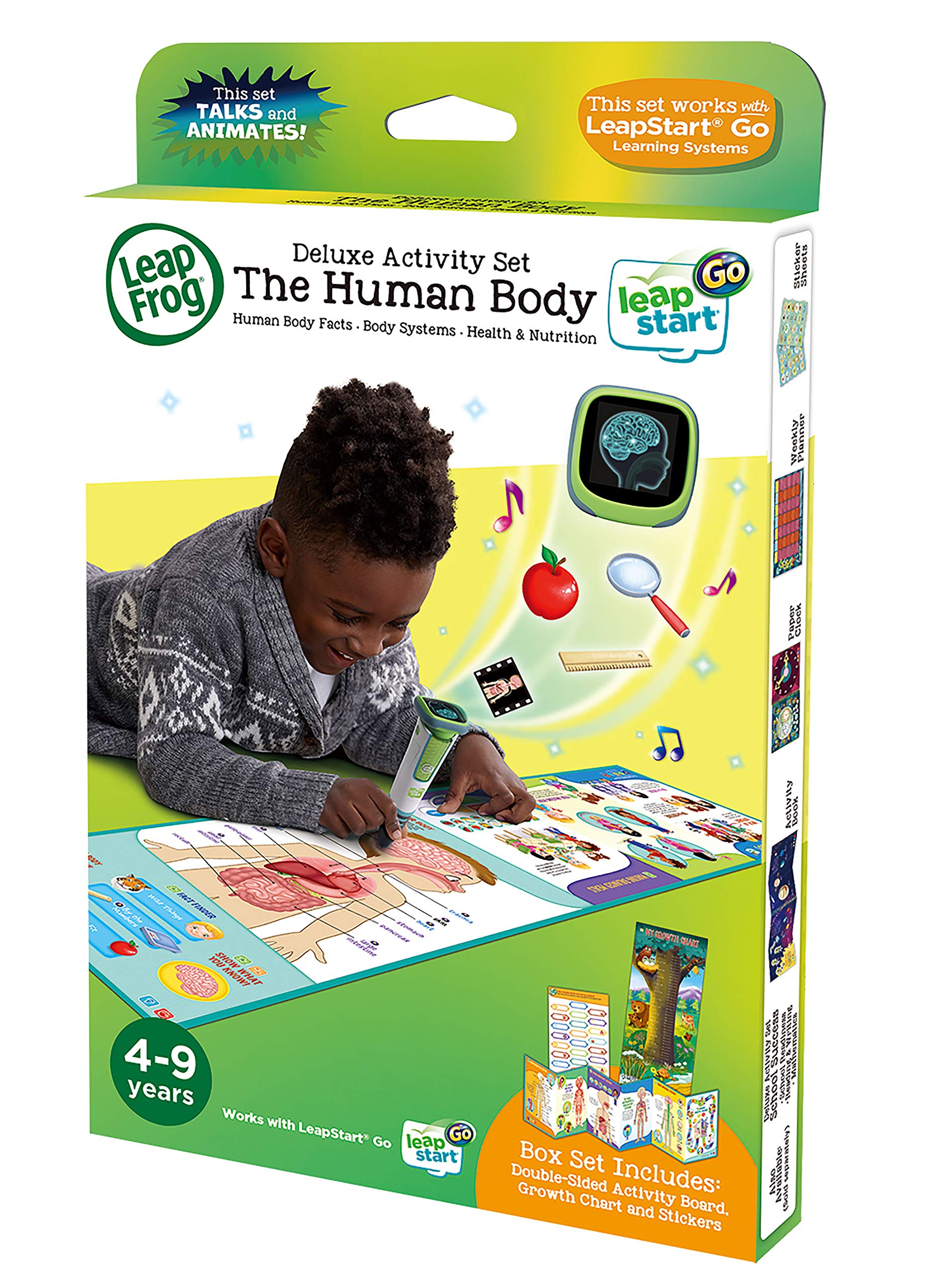 LeapFrog LeapStart Go Deluxe Activity Set - The Human Body