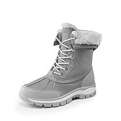 DREAM PAIRS Snow Boots for Women Waterproof Mid