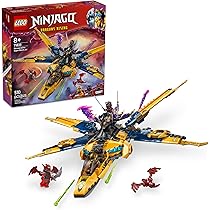 LEGO Ninjago Superjato da Tempestade de Ras e Arin 71833 | Amazon