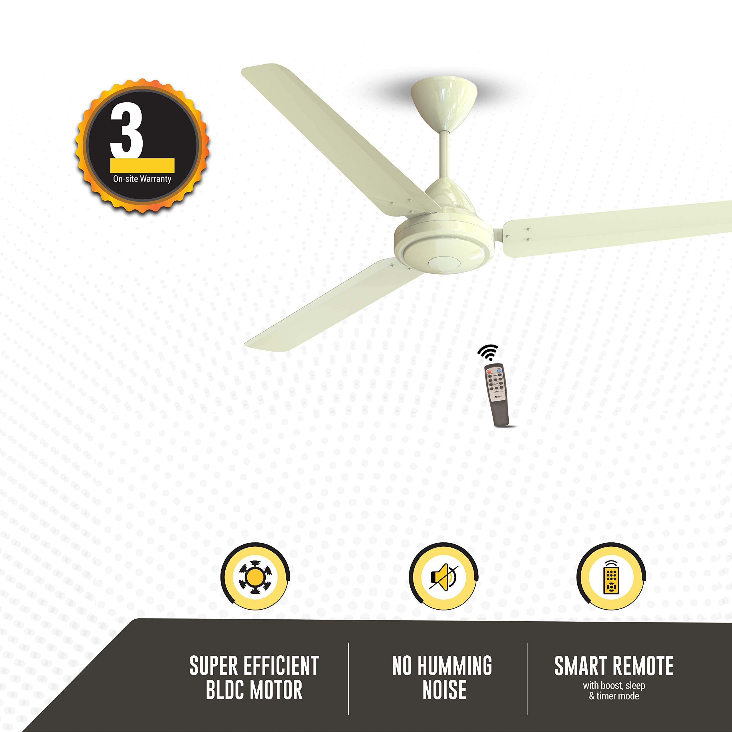 Buy atomberg Efficio 1400mm 35W BLDC Energy Saving 5 Star Rated High