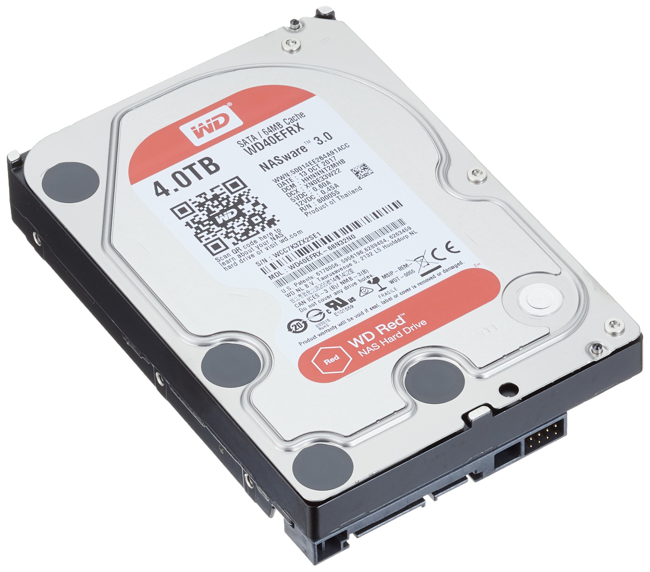 Western Digital WD40EFRX SATA Hard Drive