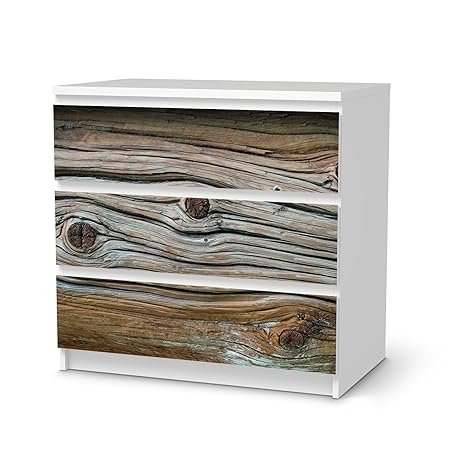 Furniture Decal For Ikea Malm 3 Drawers Self Adhesive Decorative