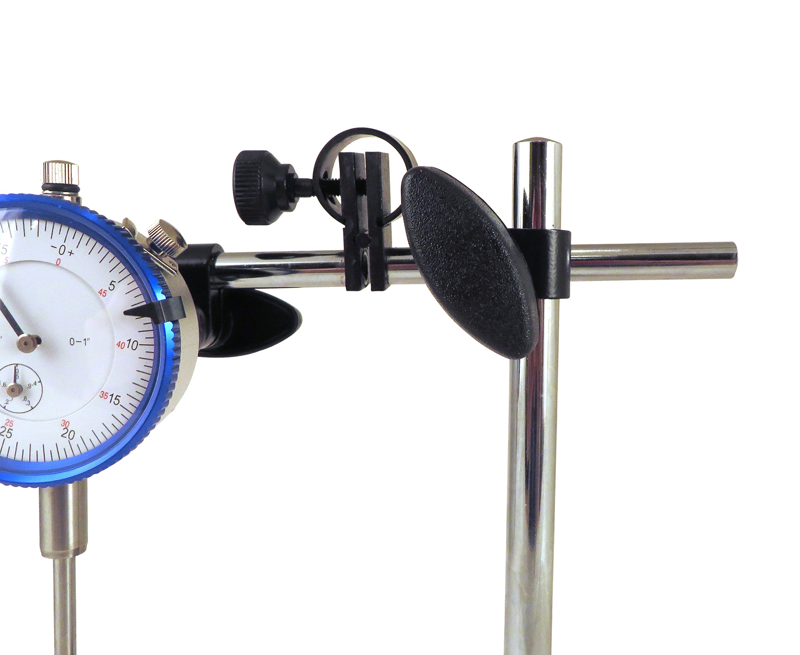 Base with Fine Adjustment and SAE Dial Test Indicator with 0.