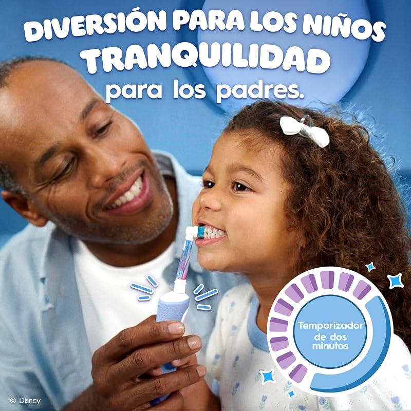 Pro Kids Cepillo de Dientes Eléctrico Disney Frozen, Niños +3 Años