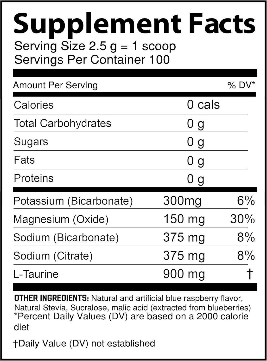 Hydrolyte BluRazz - 100 Servings Sugar Free Electrolyte Powder with Magnesium, Potassium - Boost Endurance and Reduce Fatigue with This Electrolyte Supplement - Maximum Hydration - Keto Friendly: Health & Personal Care