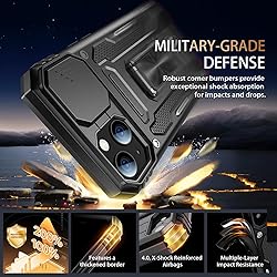 Goodon for iPhone 13 Case, iPhone 14 Case with