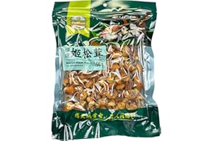 JOYSHARE Dried Agaricus Blazei Murill Mushrooms, Rehydrates Quickly, Rich Umami Flavor, Soft Texture, No Additives, Vegan 150