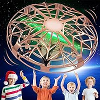 Exfunny UFO Drones for Kids Hand Controlled, Kid Drone, Mini Drone with Led Light, Flying Drone Levitation 360 Rotating…