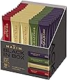 AGF マキシム ブラックインボックス アソート 50本 【 スティックコーヒー 】【 プチギフト 】【 コーヒー つめあわせ 】【ブラジル・ブレンド20本、コロンビア・ブレンド10本、モカ・ブレンド、キリマンジャロ・ブレンド10本】