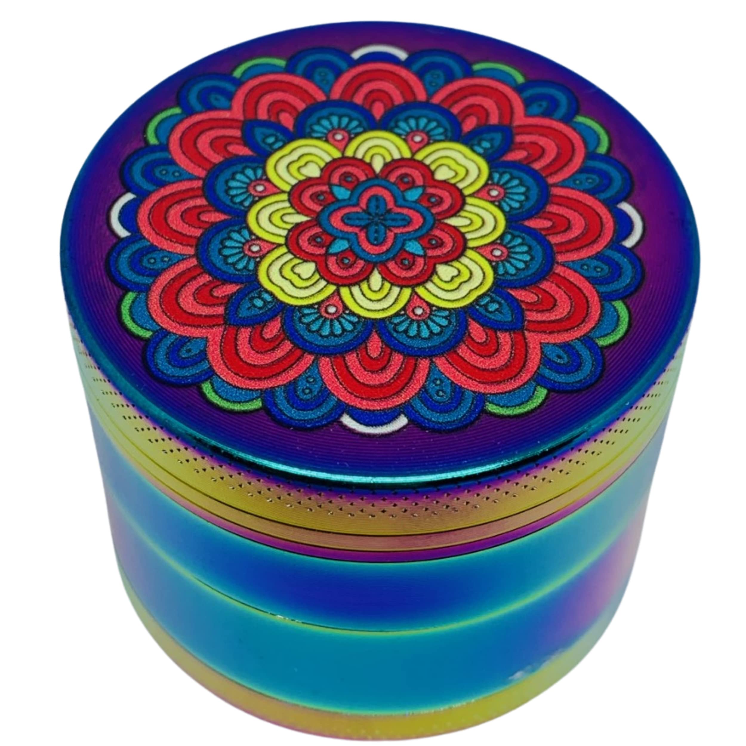 TPLF 4-Part Multi-Coloured Grinder 50 mm