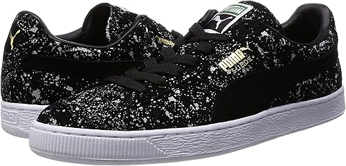 Amazon プーマ スウェードクラシック Black Splatter 01 ブラック ブラック 31 0 Puma プーマ スニーカー