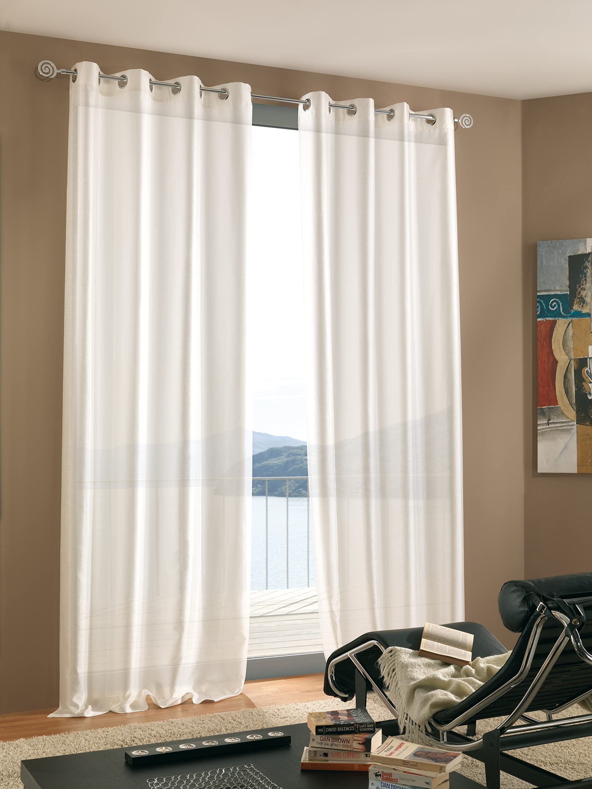 Home Collection cri115 Curtain Cristy 290x140x290 cm Bianco