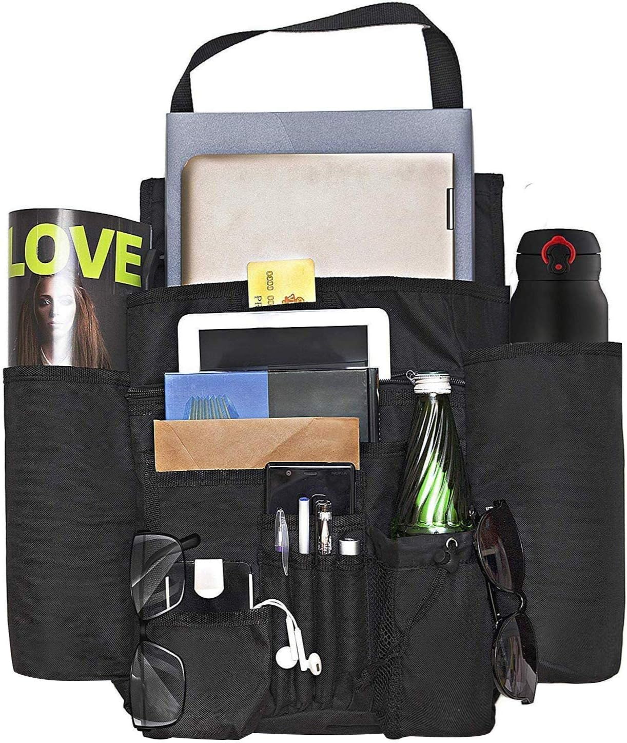 Best lawpro adjustable car seat organizer