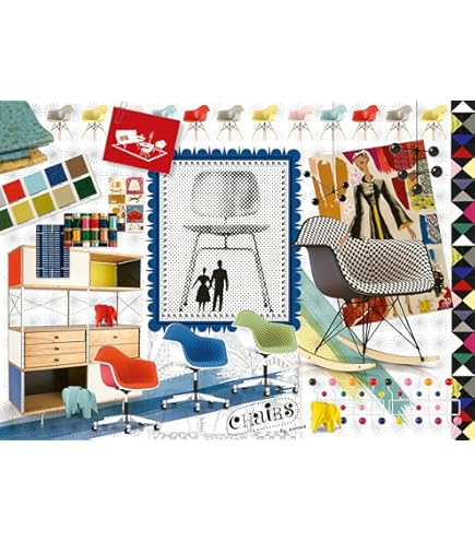 Amazon.com: Ravensburger Eames Design Classics Jigsaw Puzzle
