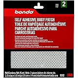 Bondo Self Adhesive Body Patch, Stage 2, For Large Rust-Outs and Damaged Areas, 2 Patches, 5.9 in x 5.8 in