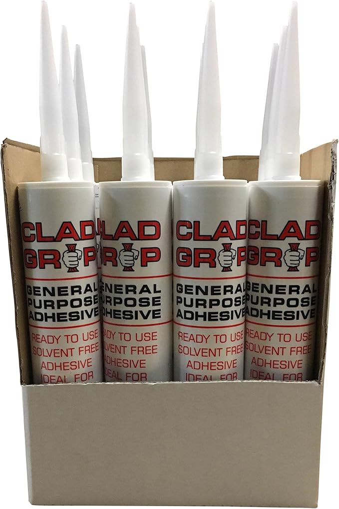 Clad Grip Adhesive Box for Bathroom Cladding & Ceiling Panels Qty 12